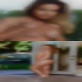 Horny housewife sunbathing